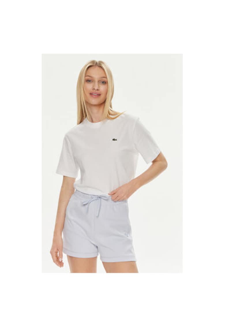 Tricou dama - 303714048 - Bumbac - Alb - Alb