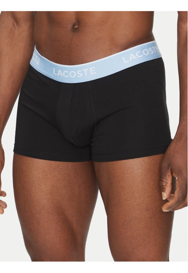 Set 3 boxeri barbati - 304997761 - Bumbac - Negru - Negru