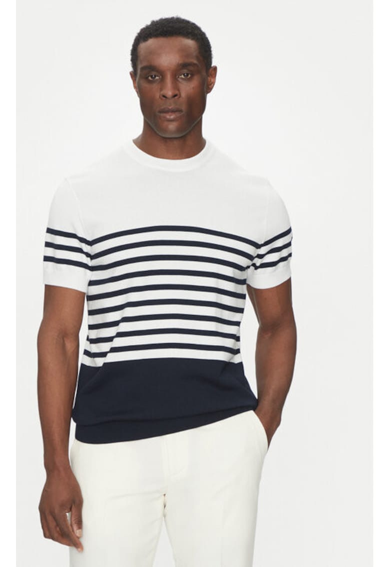 Pulover barbati - 305099983 - Modal/Bumbac/Poliamida - Albastru - Albastru