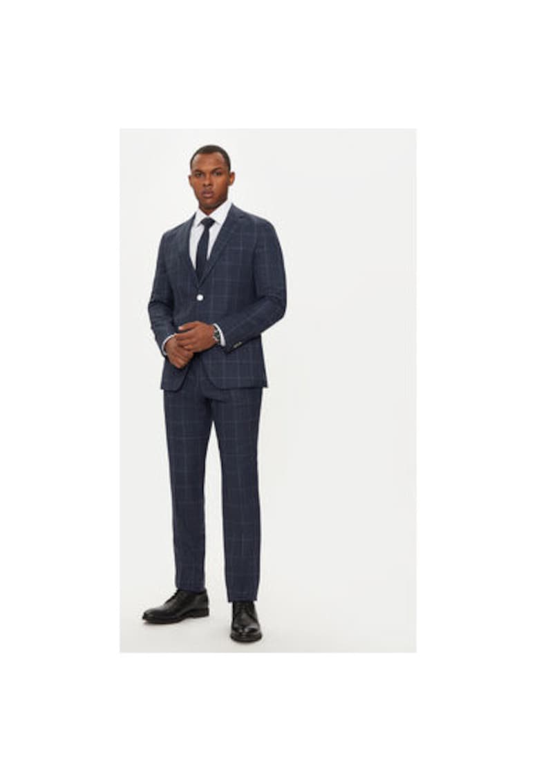 Costume barbati - 304018695 - Lana - Albastru - Albastru