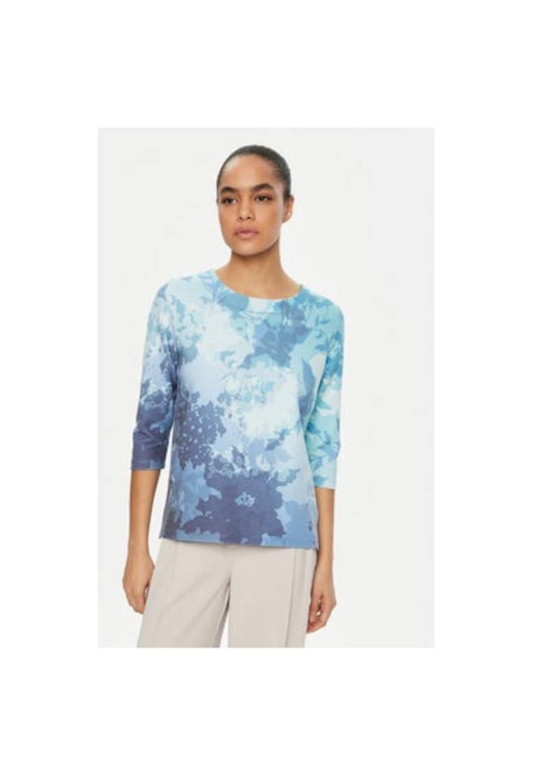 Bluza dama - 305136817 - Poliester/Viscoza - Albastru - Albastru