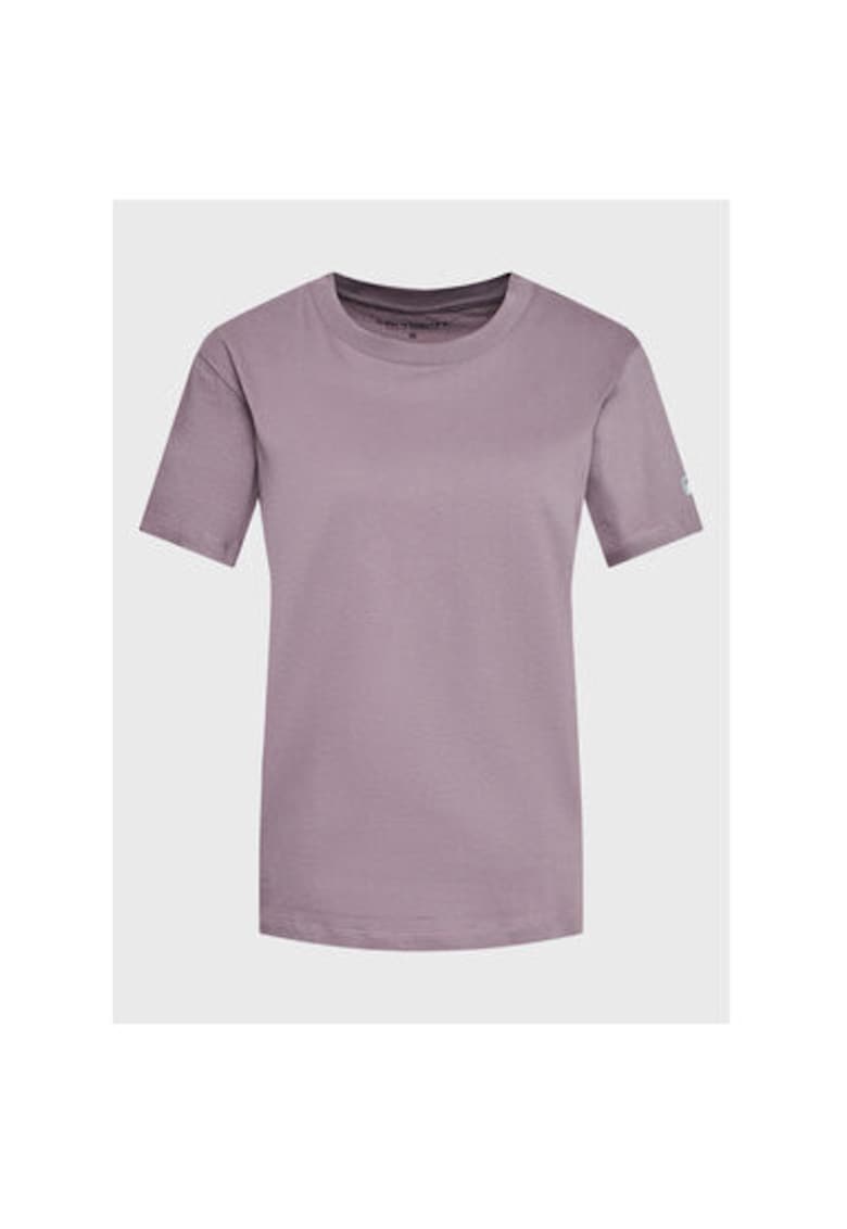 Tricou dama - 301714637 - Bumbac organic - Violet - Violet