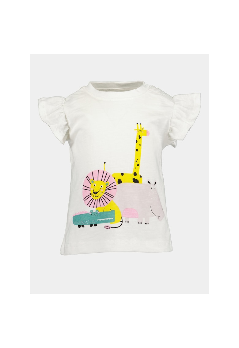 Tricou fete - 303576073 - Alb - Bumbac - Alb