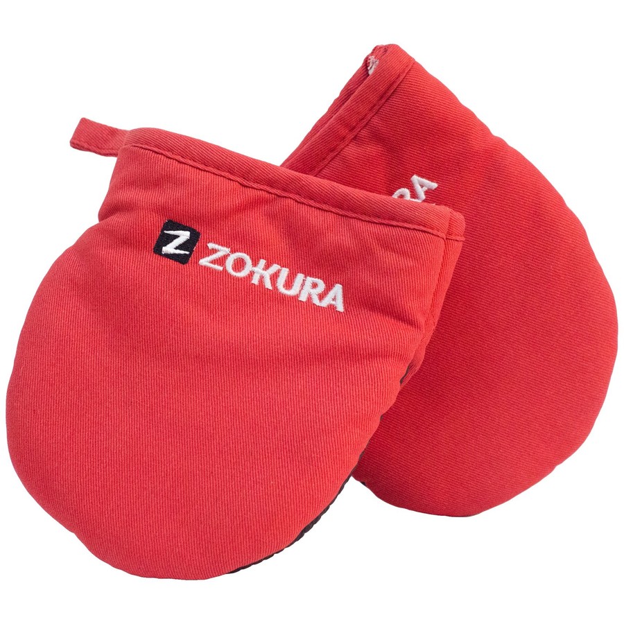 Oferte la Set 2 manusi de bucatarie rosii