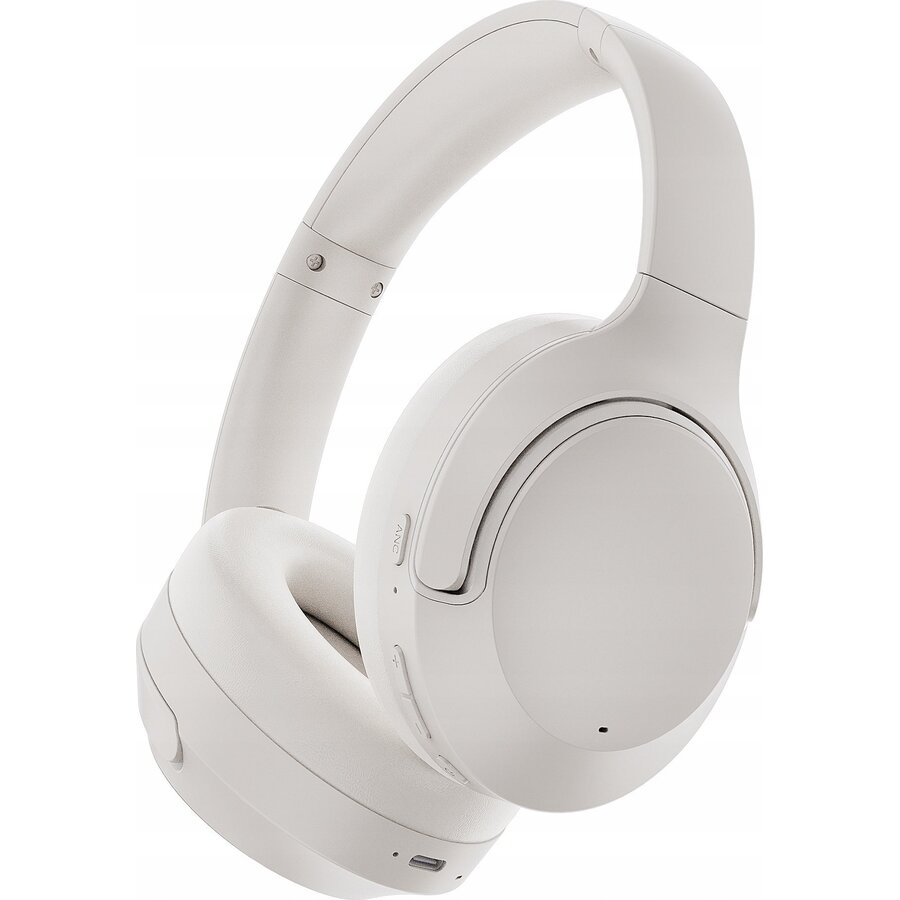 Oferte la Casti Wireless Melovibe EX Autonomie 35h Microfon Crem