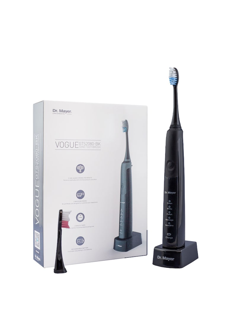 Oferte la Periuta de dinti electrica sonica Dr Mayer GTS2080 - Negru