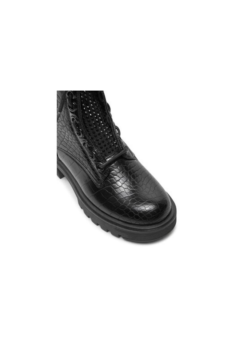 Oferte la Ghete dama  304261466 - Piele naturala - Negru - Negru