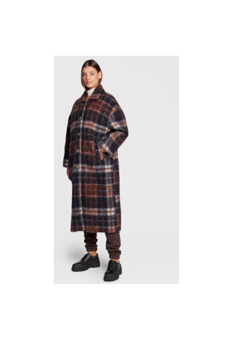 Palton dama - 302045396 - Lana - M-L INTL - Albastru