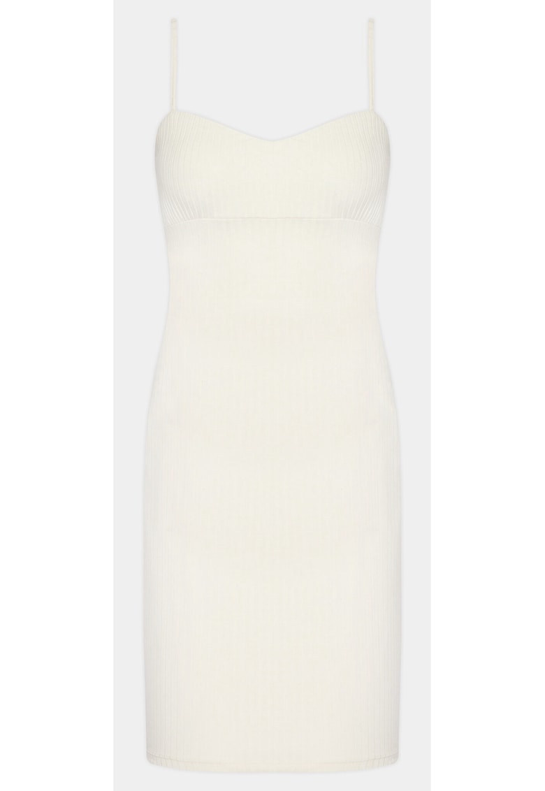 Oferte la Rochie dama -  303995225 - Ecru - Bumbac