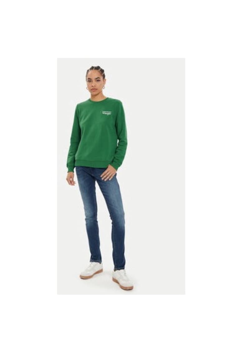 Bluza dama - 304282683 - Bumbac/Poliester - Verde - Verde