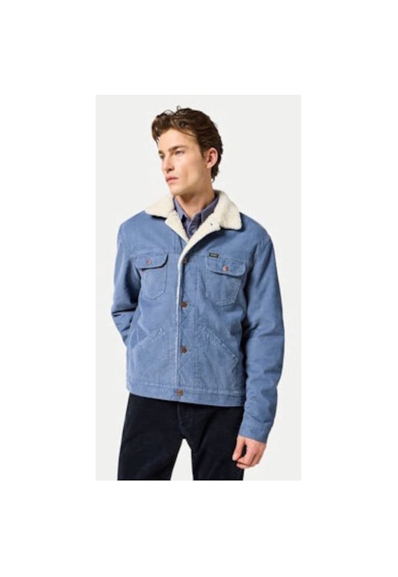 Geaca barbati - 304281020 - Bumbac - Albastru - Albastru