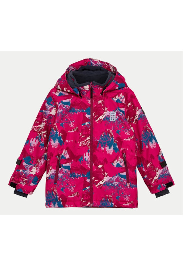 Geaca ski fete - 304285554 - Poliester - Roz - Roz
