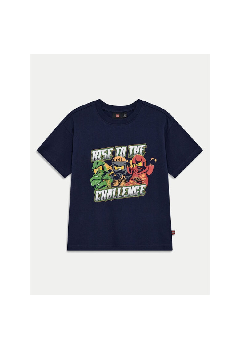 Oferte la Tricou baieti -  304705953 - Bumbac organic - Albastru - Albastru