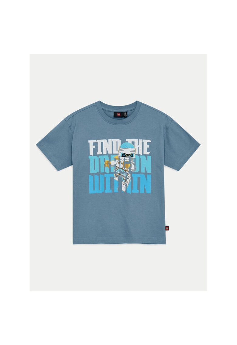 Oferte la Tricou baieti -  304705892 - Bumbac organic - Albastru - Albastru