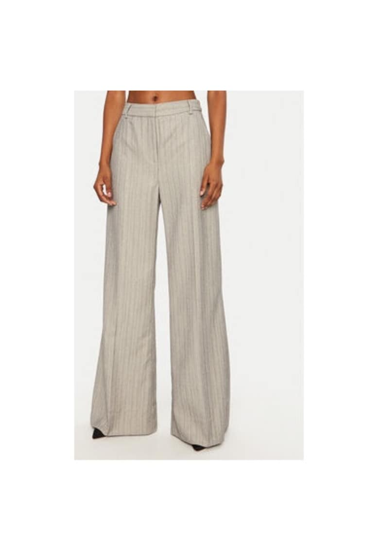 Oferte la Pantaloni dama -  304891489 - Poliester - Gri - Gri