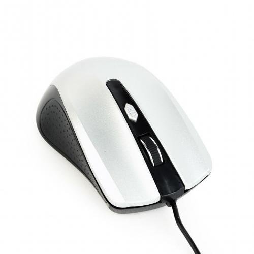 Oferte la Mouse MUS-4B-01 USB Black Silver