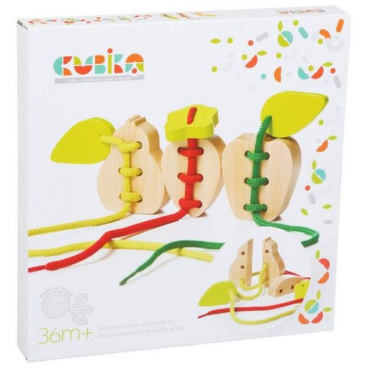 Oferte la Jucarie din lemn Joc de snuruit fructe