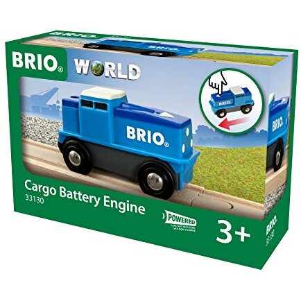 Oferte la Jucarie Blue Battery Freight Locomotive