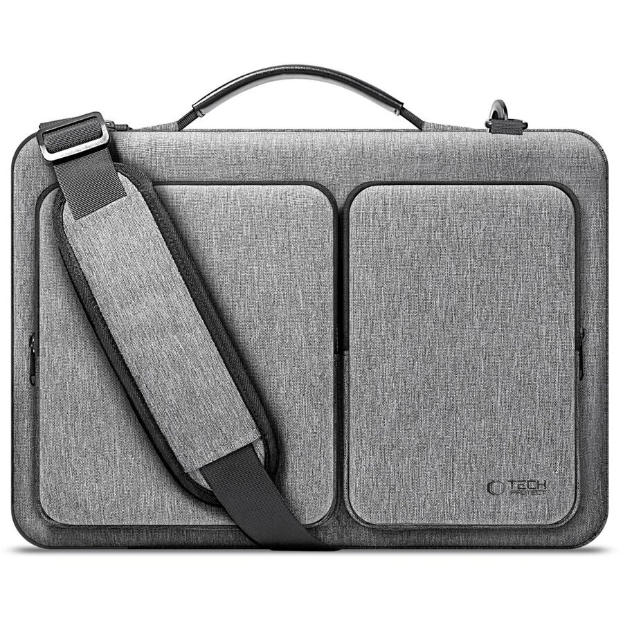 Oferte la Defender Bag compatibila cu laptop 15/16 inch Grey