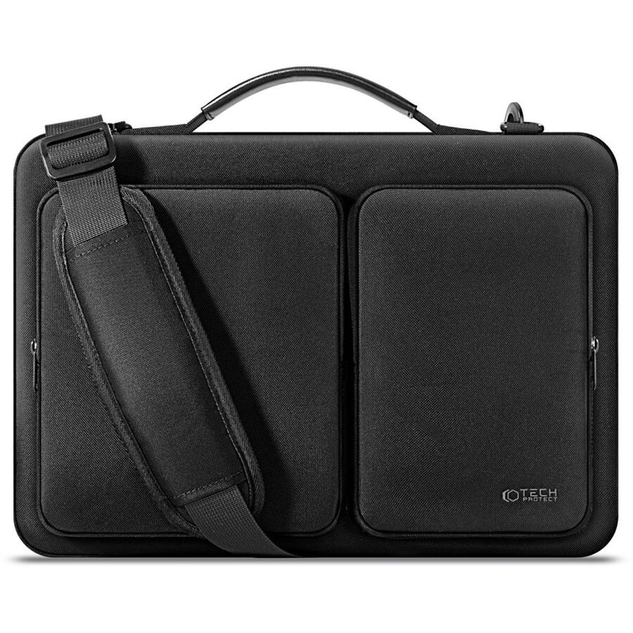 Defender Bag compatibila cu laptop 13/14 inch, Black