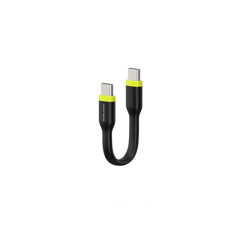 Oferte la Cablu Incarcare si Transfer Date Compact 2x USB-C 60W 10cm Negru
