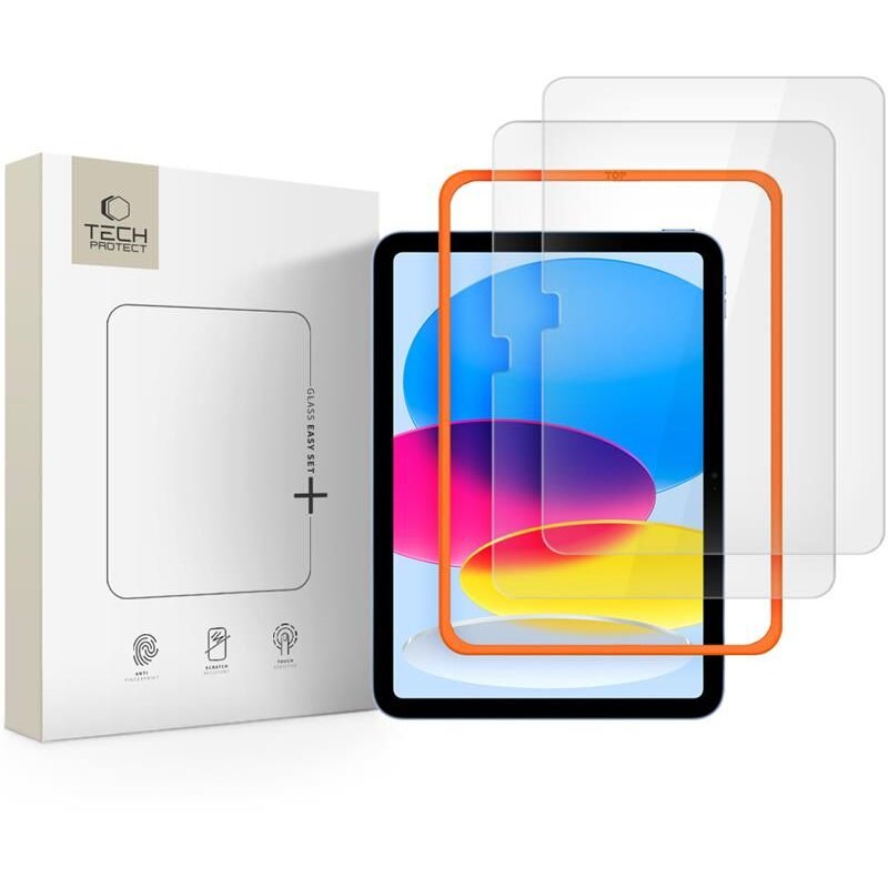 Oferte la Folie protectie tableta Easy Set+ compatibil cu iPad 10.9 inch 2022 / iPad 11 inch 2025 Clear
