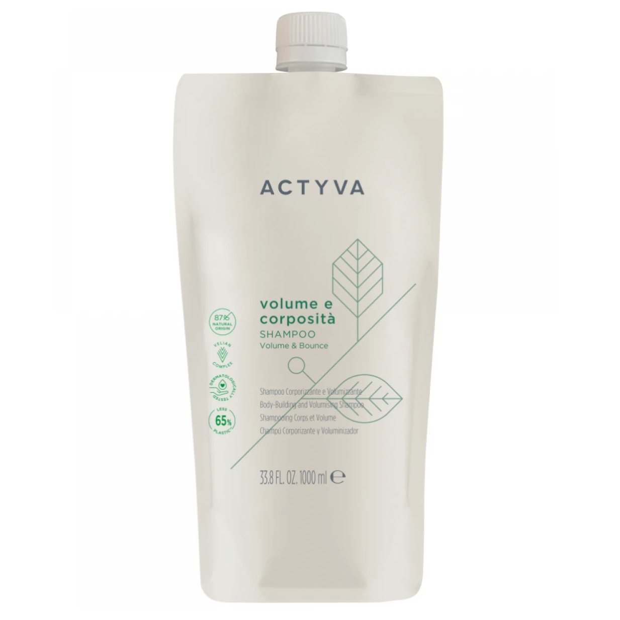 Oferte la Sampon pentru volum Kemon Actyva Volume e Corposità (Concentratie: Sampon, Gramaj: 1000 ml Refill)