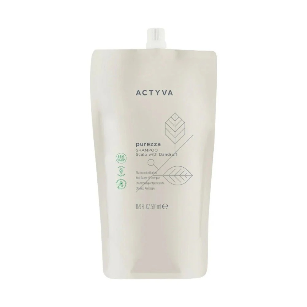 Oferte la Sampon pentru purificare scalp Kemon Actyva Purezza (Concentratie: Sampon, Gramaj: 500 ml Refill)