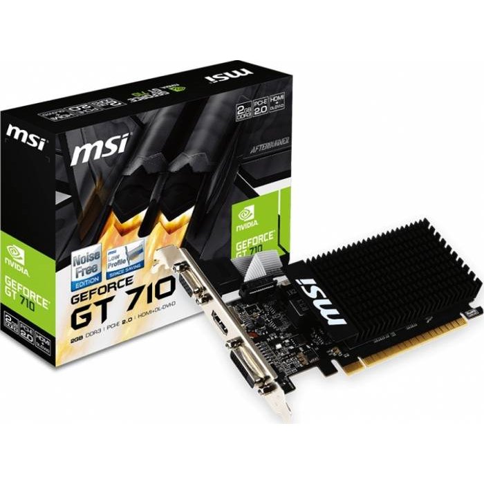 Oferte la Placa video MSI GeForce® GT 710, 2GB DDR3, 64-bit
