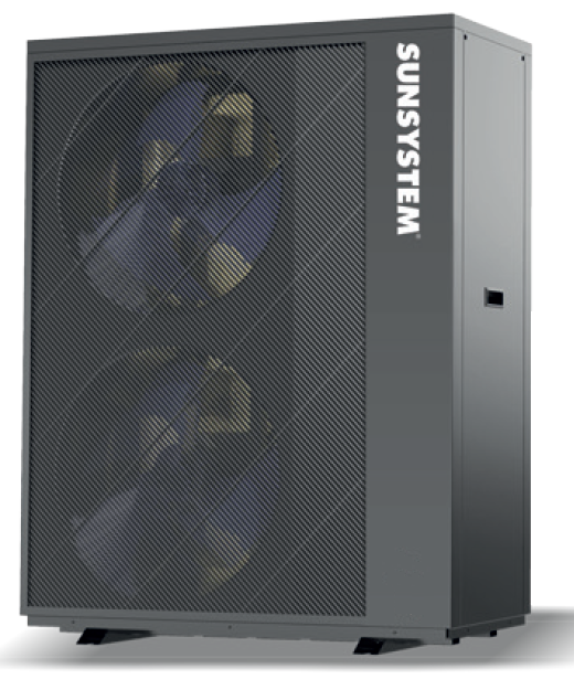 Pompa de caldura Aer-Apa pentru incalzire si racire Sunsystem R32-0230-3PH Monobloc 23 kW Inverter R32 ERP A+++ compresor Panasonic Trifazata Control Wi-Fi