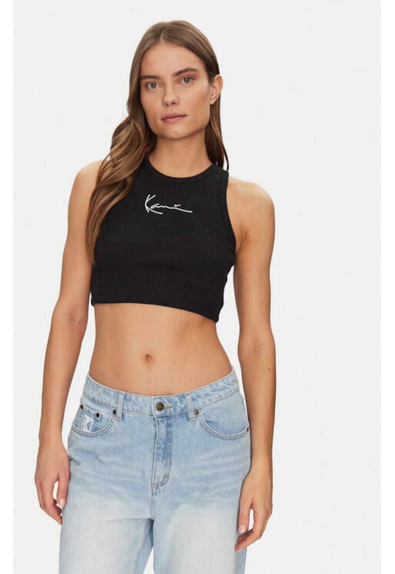 Tricou dama - 305293503 - Poliester - Negru - Negru