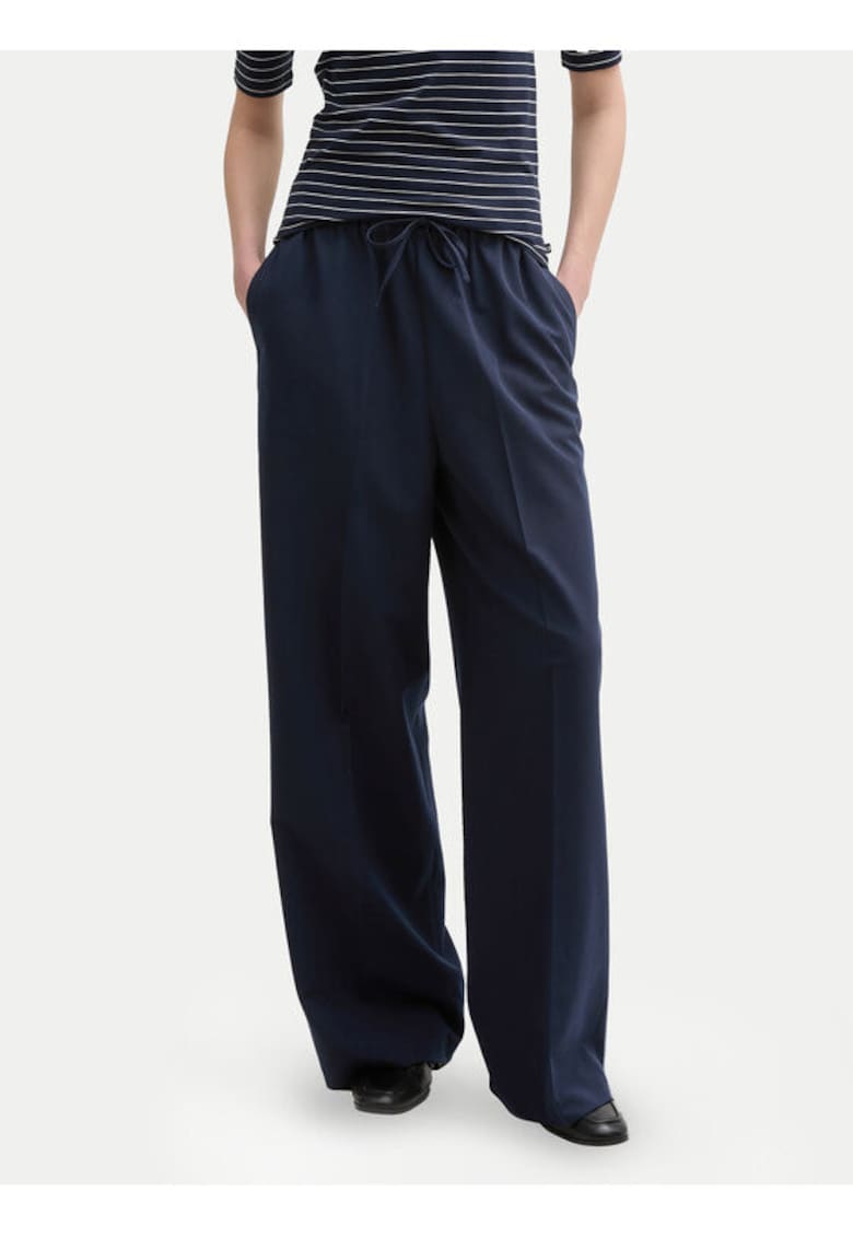Oferte la Pantaloni dama -  304817182 - Poliester/Viscoza - Albastru - Albastru