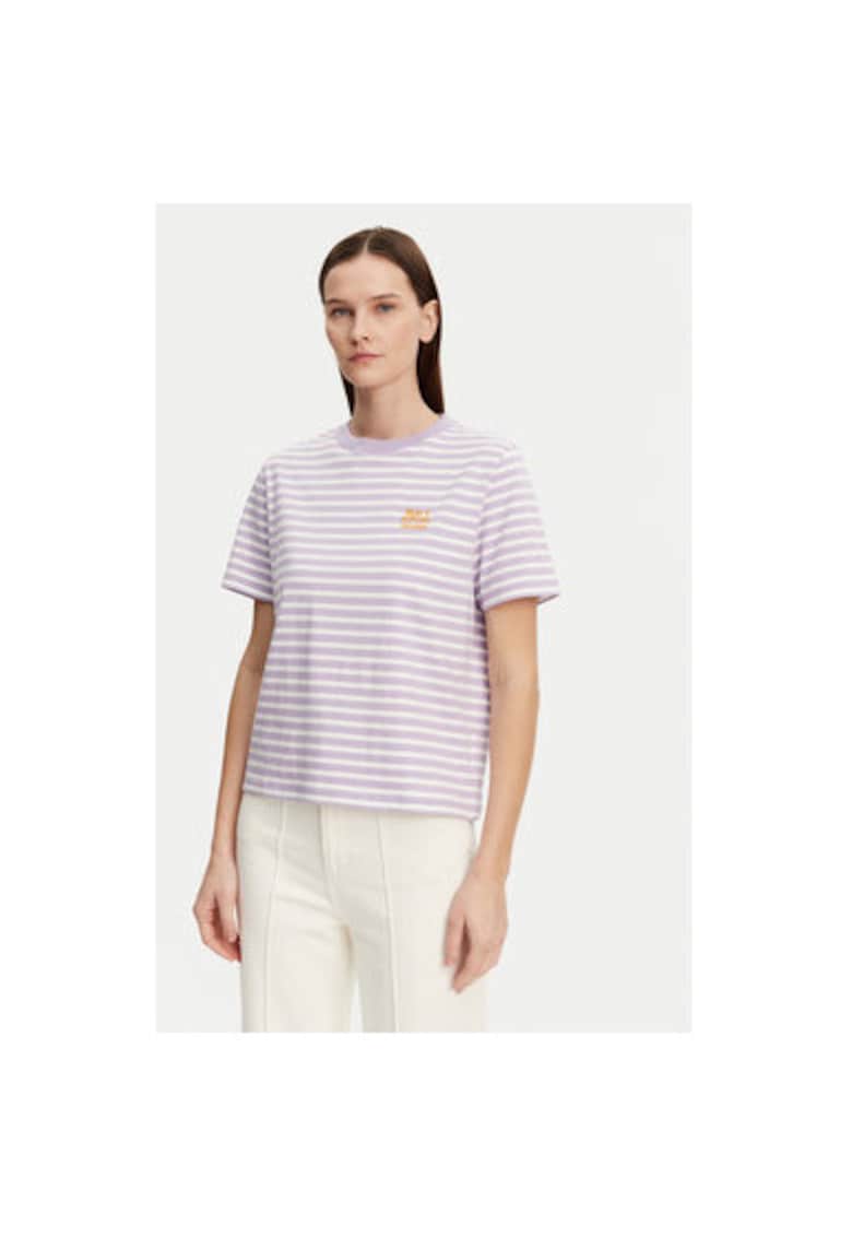Oferte la Tricou dama -  304884740 - Bumbac organic - Violet - Violet