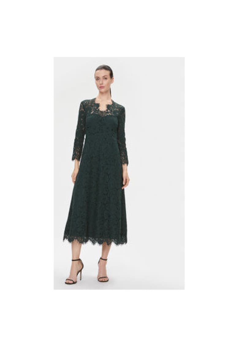 Oferte la Rochie dama -  303619473 - Bumbac/Poliamida - Verde - Verde