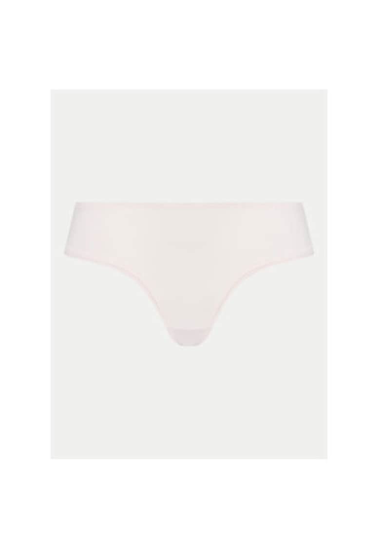 Set 2 perechi chiloti dama - Roz - Gri - Poliamida - Gri/Roz