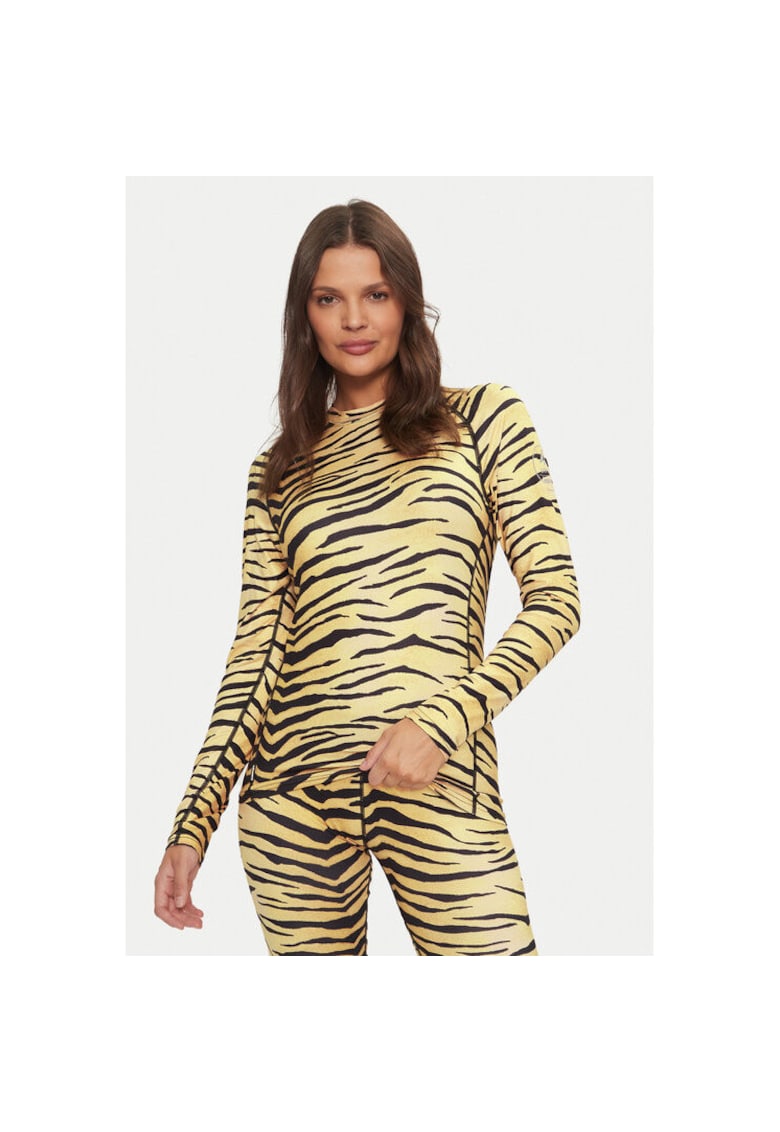 Bluza termica dama 304245008 - Poliester - Bej - Bej