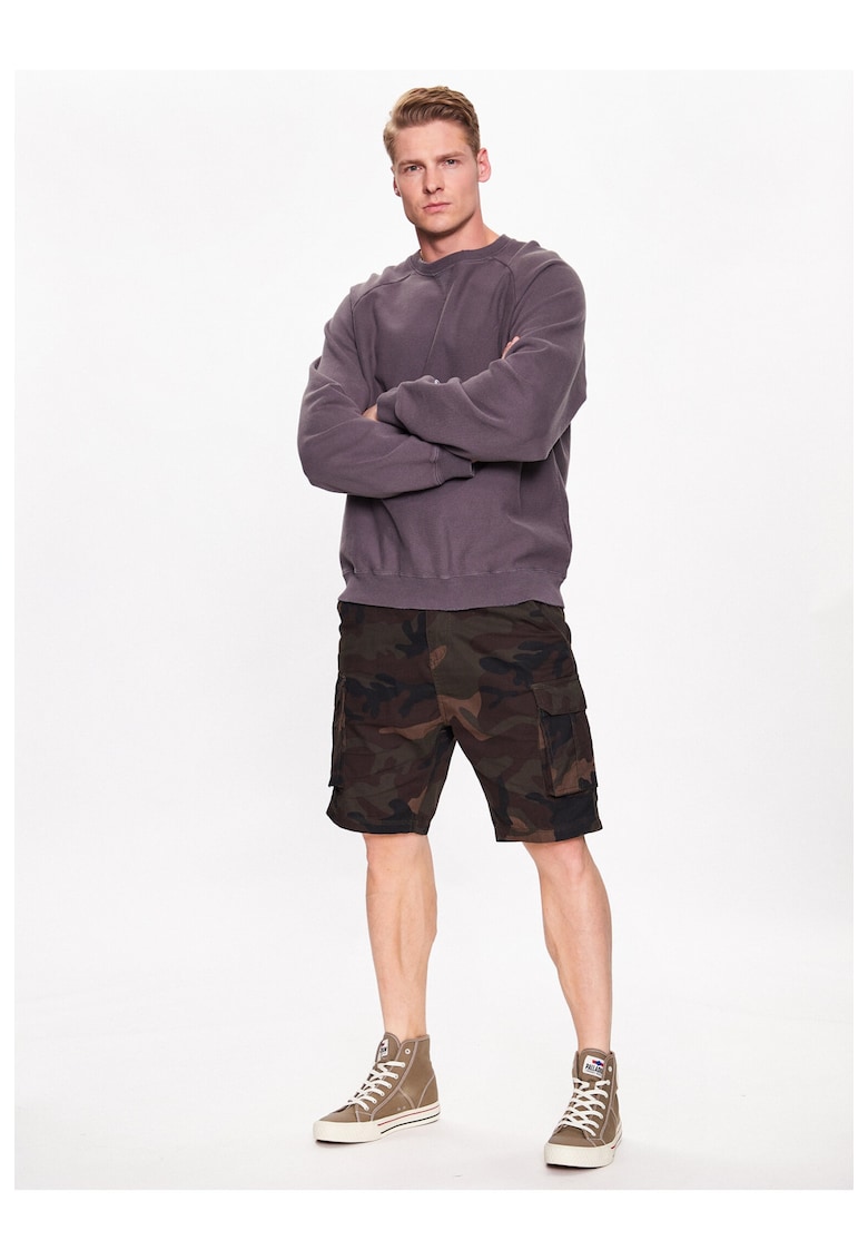 Oferte la Pantaloni barbati -  Bumbac - Verde - Verde