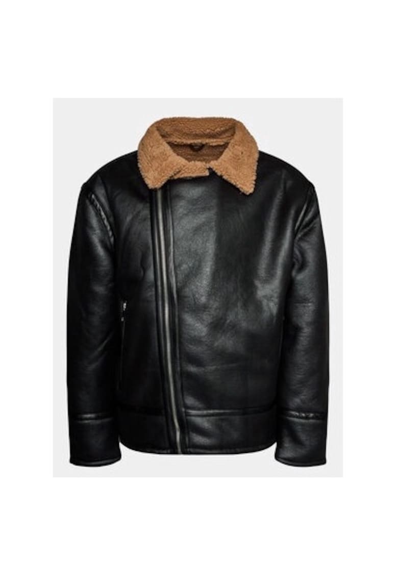 Geaca Barbati - 302949045 - Poliester - Negru - Negru