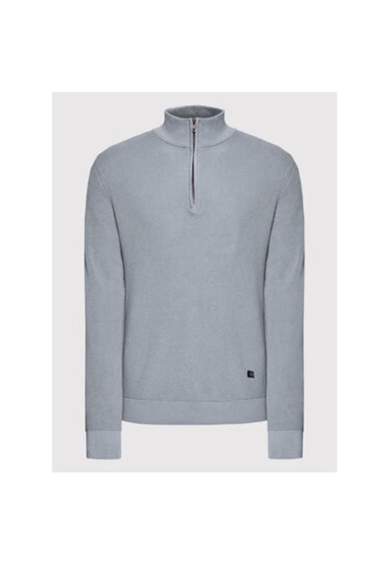 Pulover barbati - 300782743 - Bumbac - Gri - Gri