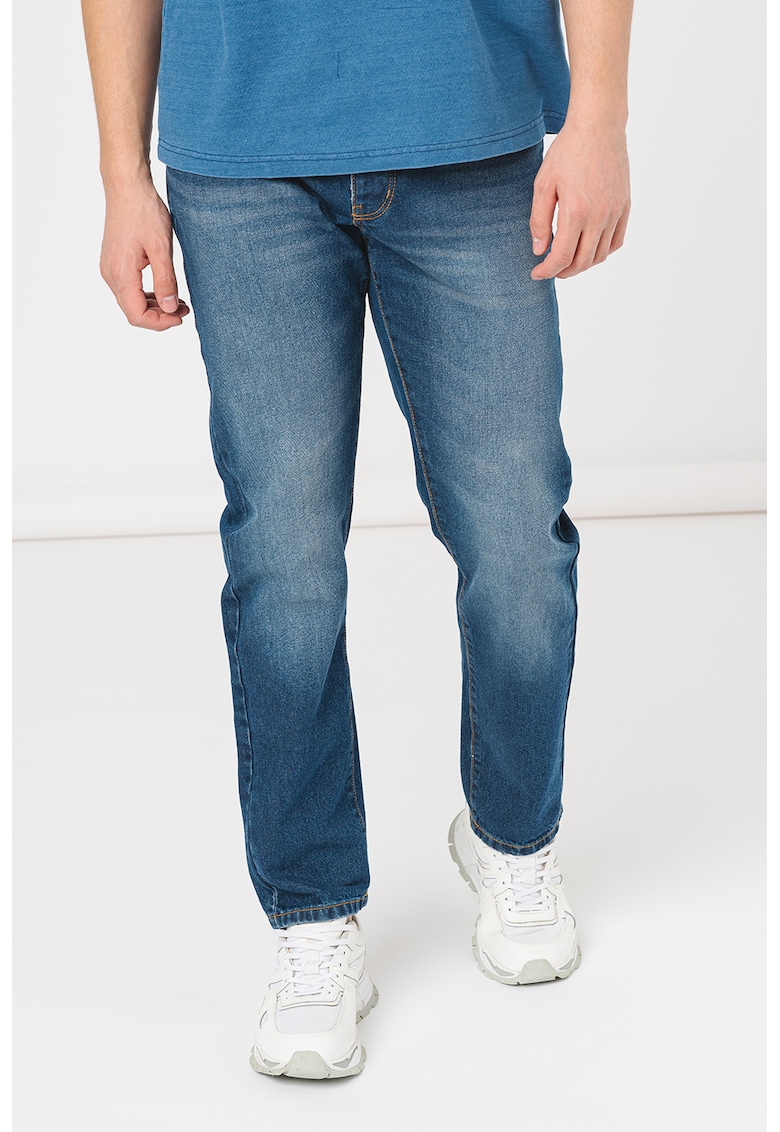 Oferte la Blugi cu croiala dreapta - Albastru ultramarin