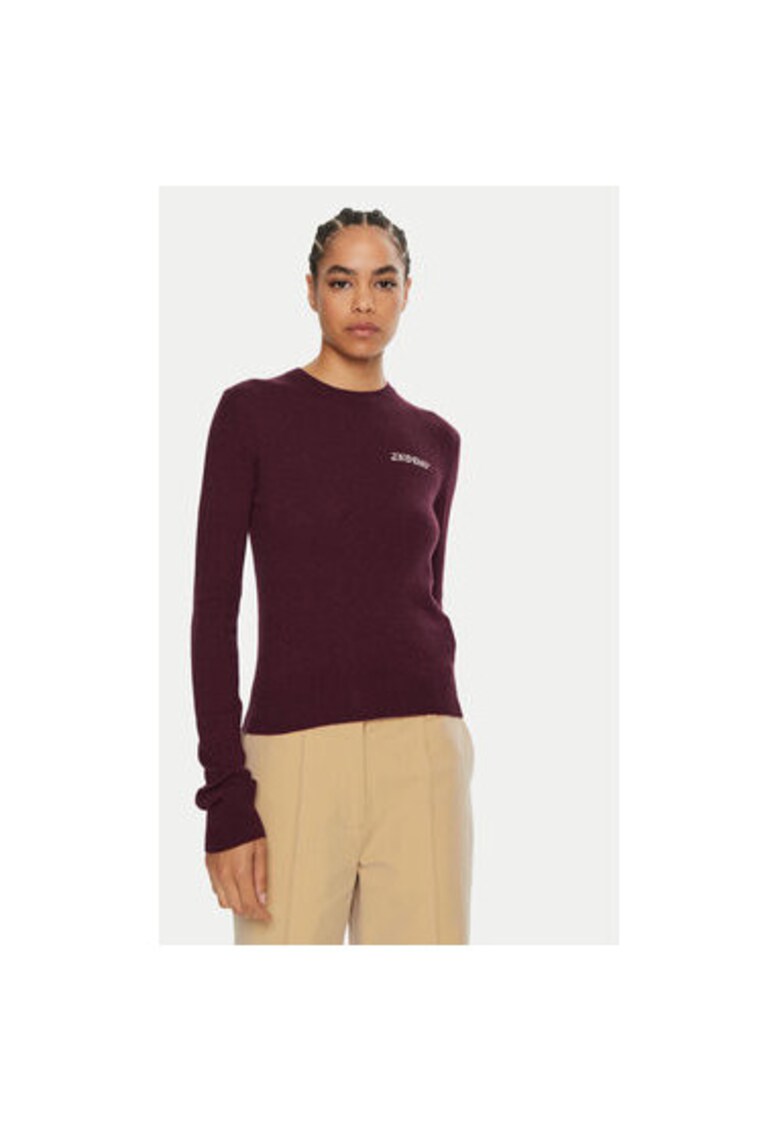 Pulover dama - 304475023 - Viscoza/Nylon - Rosu - Rosu