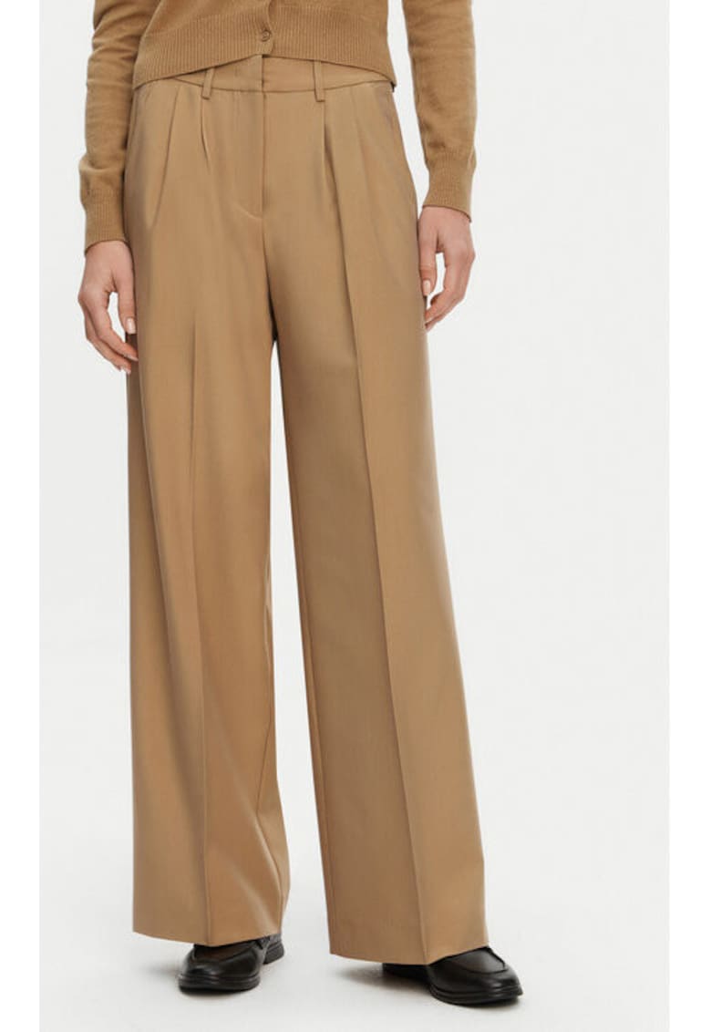 Oferte la Pantaloni dama -  305138897 - Poliester/Rayon - Bej - Bej