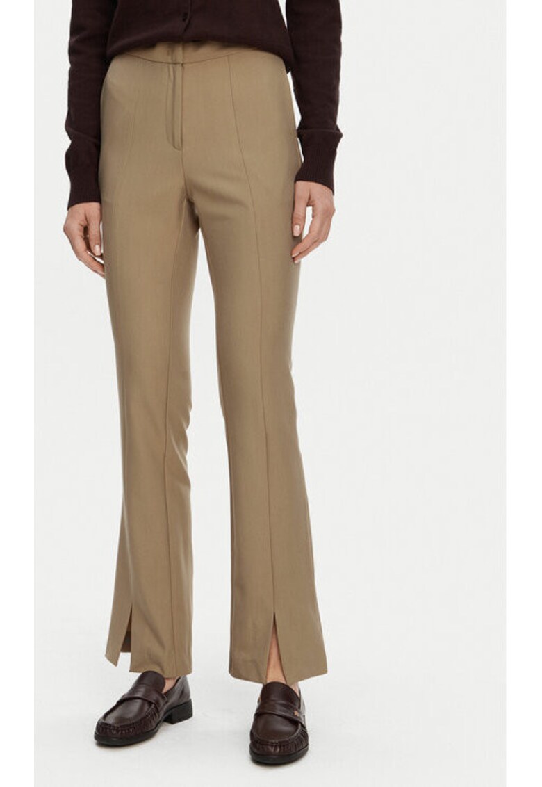 Oferte la Pantaloni dama -  305138903 - Poliester/Rayon - Bej - Bej