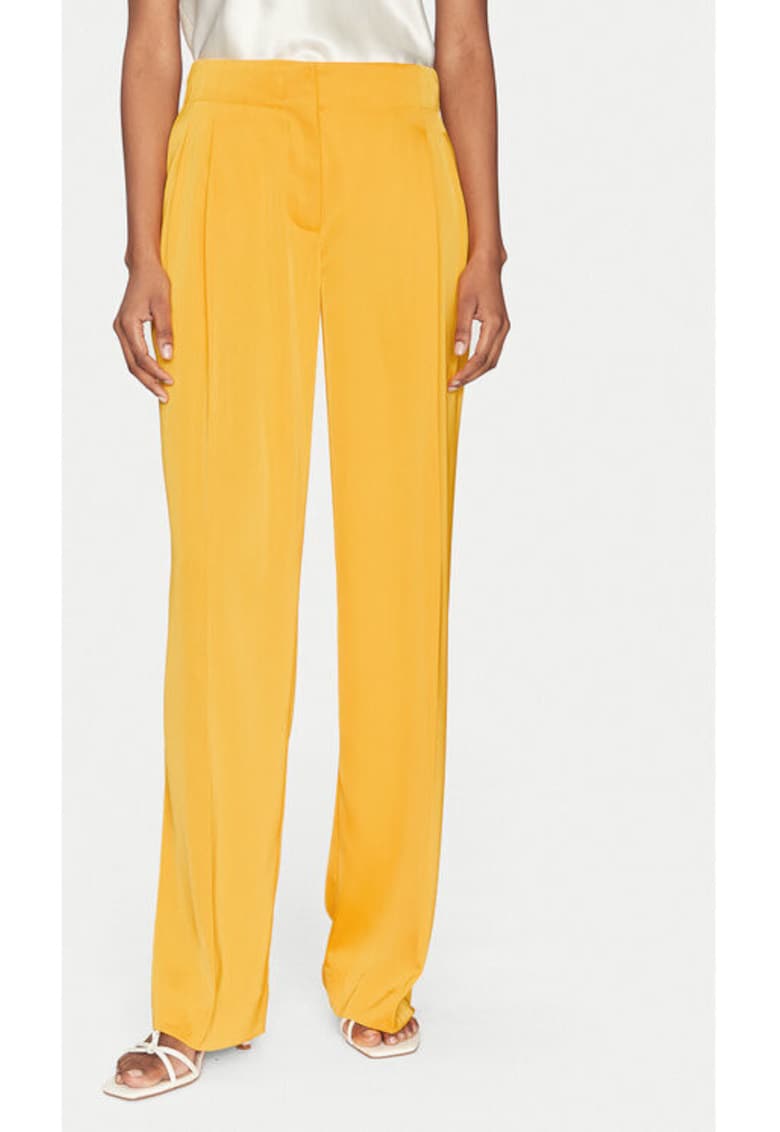 Oferte la Pantaloni dama -  305138927 - Poliester - Galben - Galben
