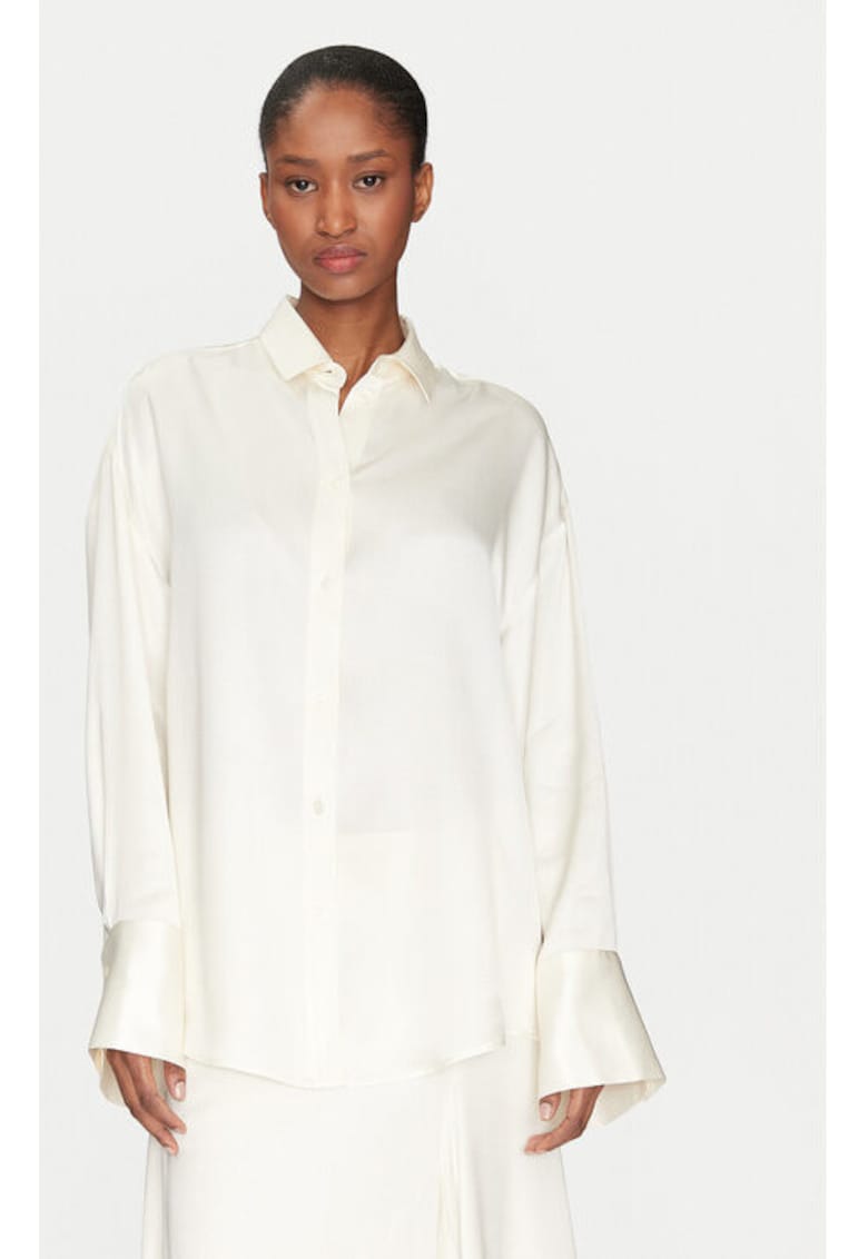 Camasa dama - 305138811 - Viscoza/Rayon - Bej - Bej