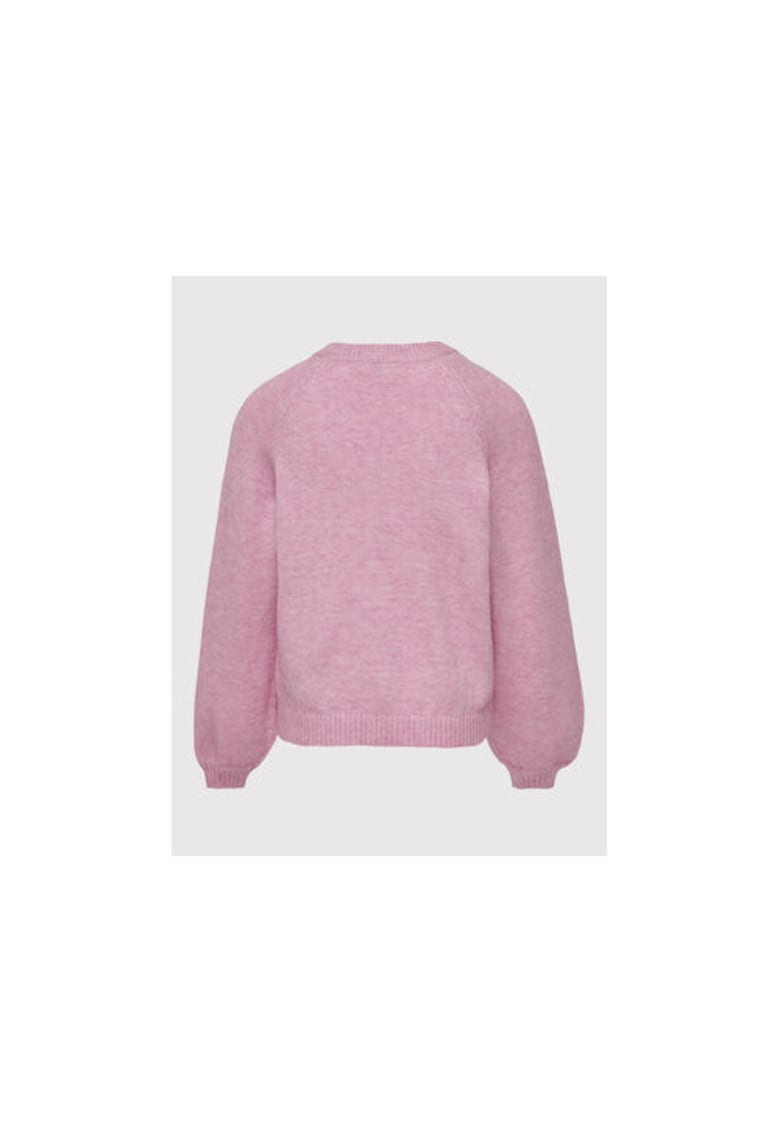 Pulover fete - 300027936 - Viscoza/Nylon - Roz - Roz