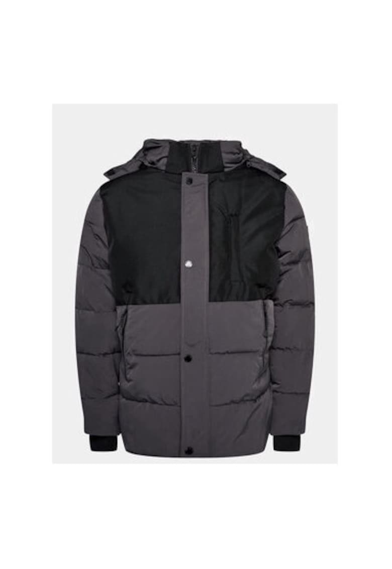 Geaca barbati - 303548360 - Poliester - Gri - Gri