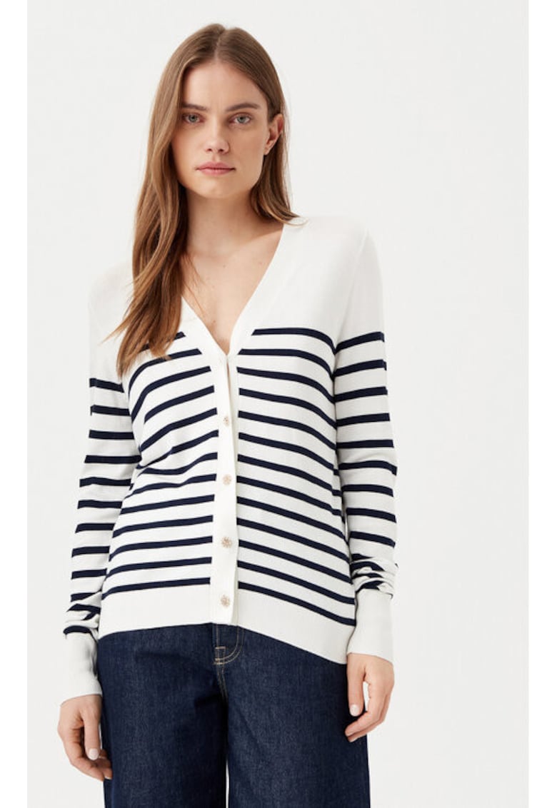 Oferte la Cardigan dama -  304903168 - Viscoza - Alb - Alb