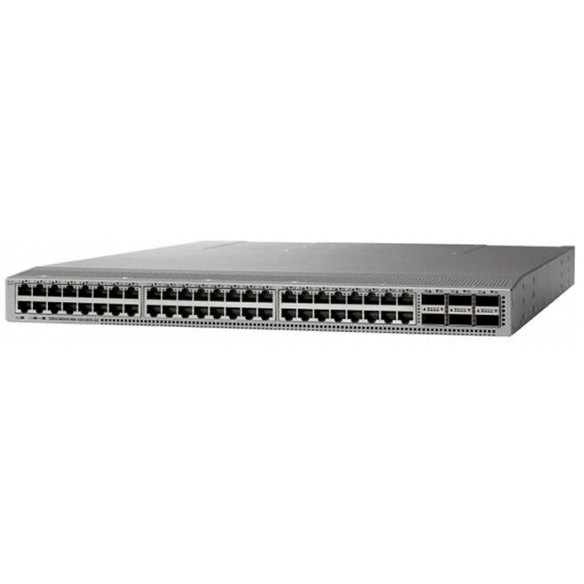 Oferte la Switch NEXUS 9300 WITH 48P 100M/1/10GT/6P 40/100G QSFP28+ Gri