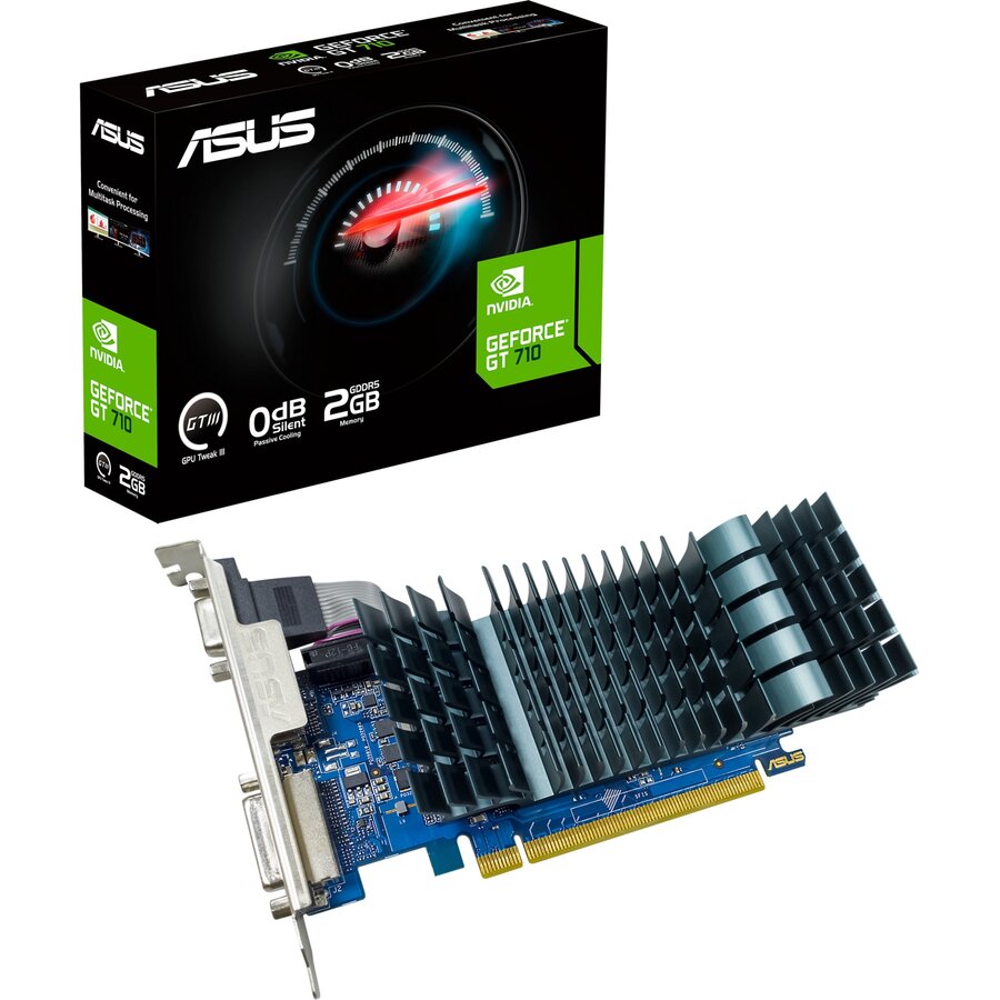 Placa video GeForce GT710-SL-2GD5-BRK-EVO, graphics card